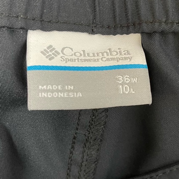 Columbia Mens Trail Shorts black Omni Freeze Omni Hiking Outdoors Regular NWT - Picture 5 of 7